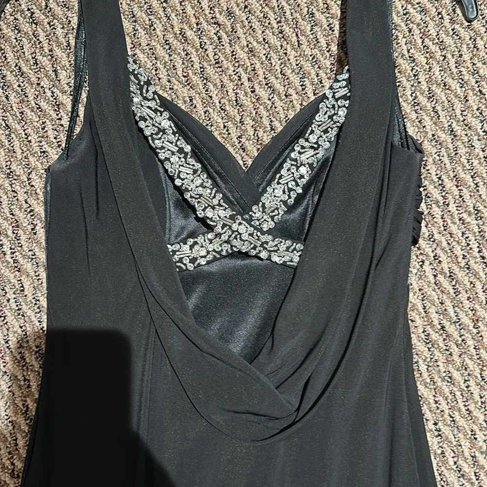 Black beaded gown - Picture 4 of 5
